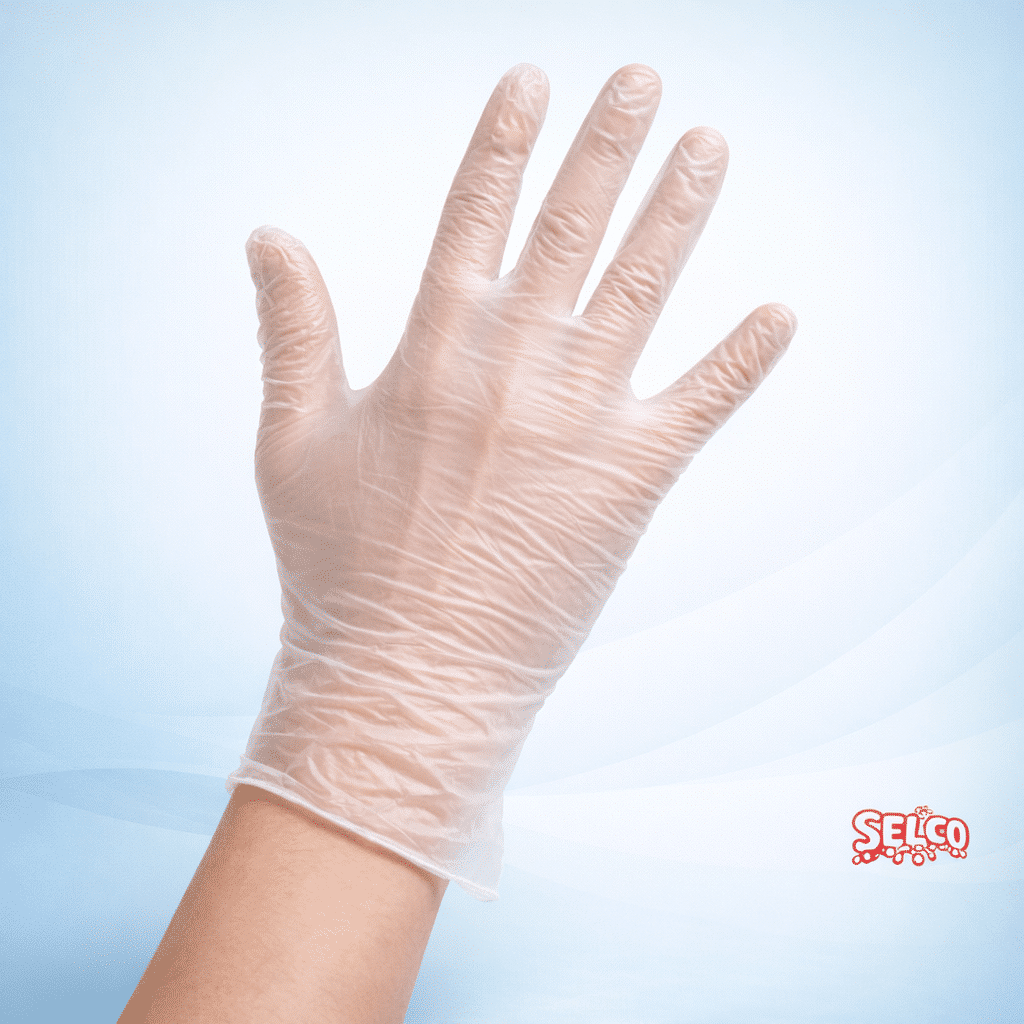 Latex Gloves Med Pack 100 - 100 Pack - Disposable Gloves