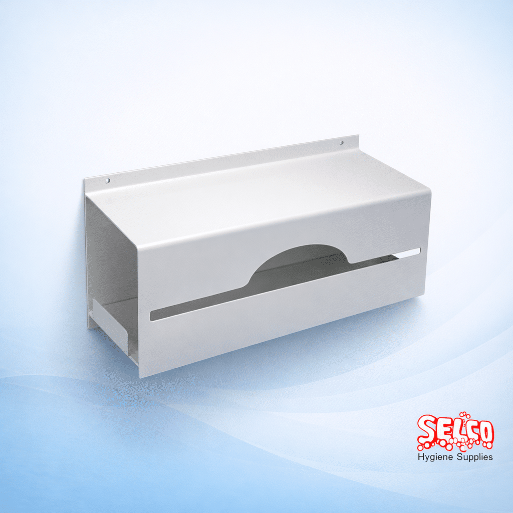 Apron Dispenser Metal Flat or Roll - Commercial Supply
