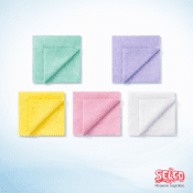 Mighty Cleaning Cloth Wiper 10pk - white - Commercial Supply