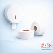 Toilet Roll Holder Deal x 4 & 12 Toilet Rolls FREE - 1 Pack