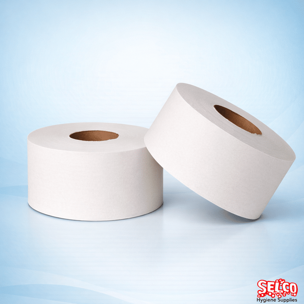 Mini Jumbo Toilet Roll - Pallet Deals - Ireland - 12 Rolls