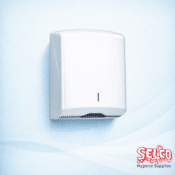 Multi Fold Hand Towel Dispenser White - Fits All Interfold Xpress Towels