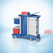 Mx600 Janitorial Flat Mop Cart - 6 litre - 20 litre - 106cm
