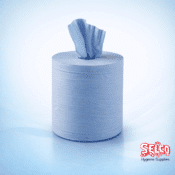 Premium Wipe Centre Pull Blue Wypal - 6 rolls - 7.2 kg - 2 ply