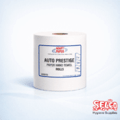Prestige 2Ply Hand Towel Rolls- Auto Cut System - 205mm - 150m