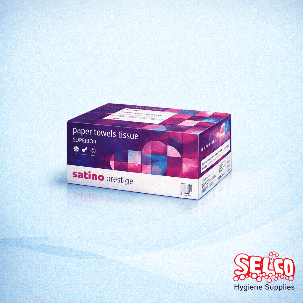 Prestige Hand Towels 2PLY Z-Fold - 15x 200 - White - 200 Sheets
