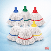 Hygiene Socket Mop Complete with Free Spare Mop - Commercial Supply