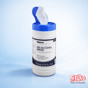 Alcohol Sanitising Wipes Tub 80%- Safe Clean - Commercial Supply