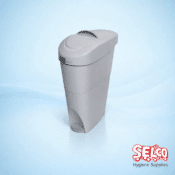 Sanitary Waste Bin 19 Litre-Free Bags - Waste Management Supply