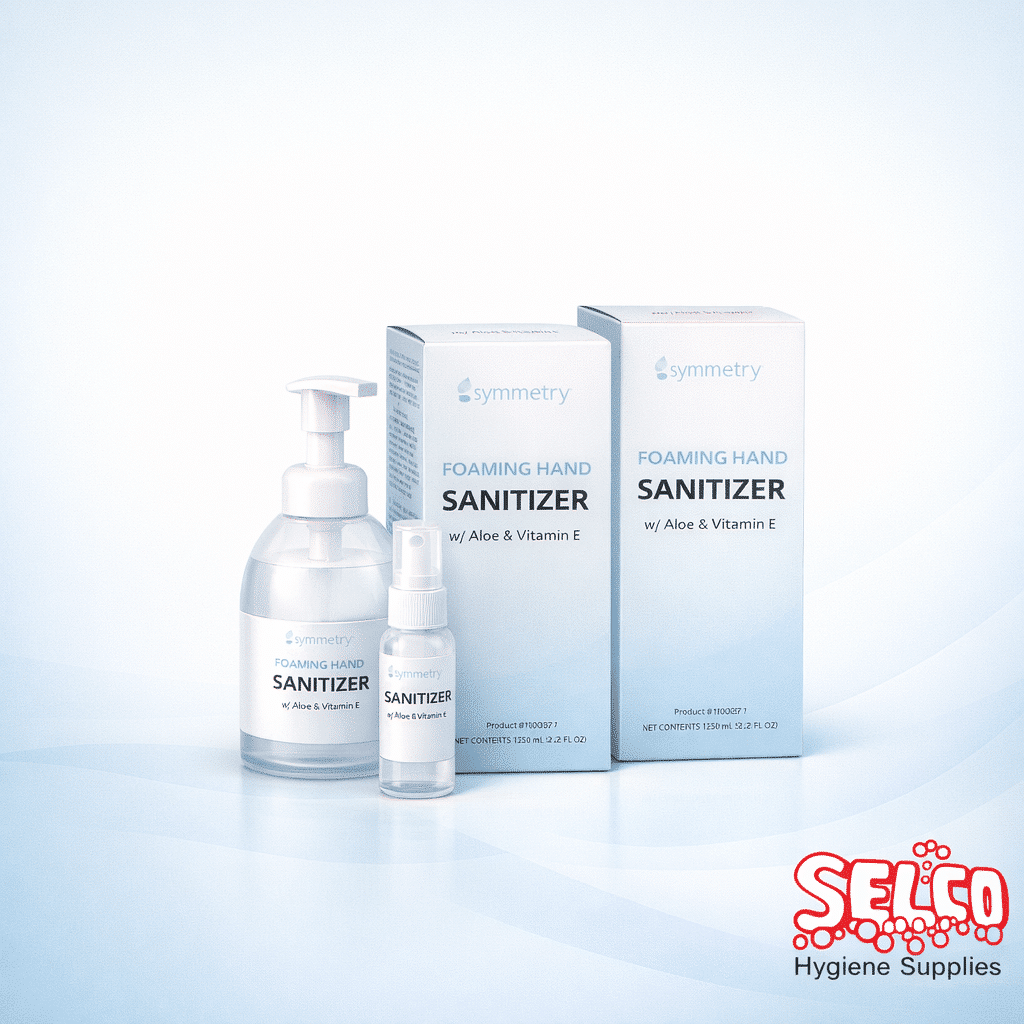 Symmetry Foam Hand Sanitiser 6x1200ml - Selco.ie Ireland - Image 2