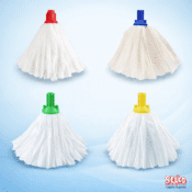 Alternative view of Socket Mop and Alu Handle Complete - Commercial Supply