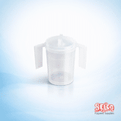 Sip cup two handles narrow spout with lid - Commercial Supply