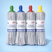 Vileda Mop Handle - Colour Code Clip - 18.5cm - Commercial Supply