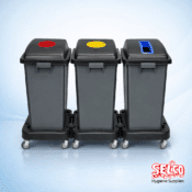 Waste Recycle Station 60Lt - Waste Bin - 100 Free Bags