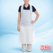 Aprons Disposable White- Flat Pack-500pk - Takeaway Supply