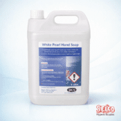 Antibacterial Hand Soap- White Pearl-4x5L - FREE Refill Soap Dispenser